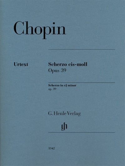 Scherzo c sharp minor op. 391