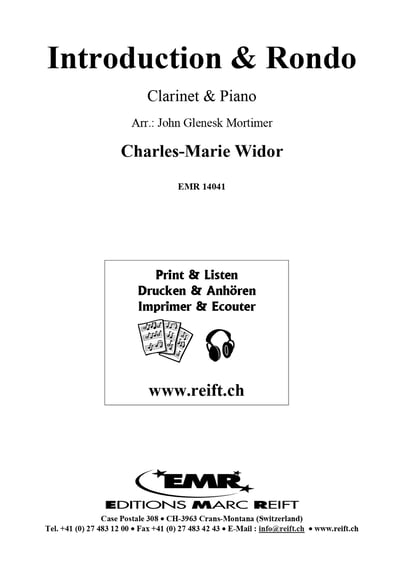 Introduction & Rondo Clarinet & Piano2