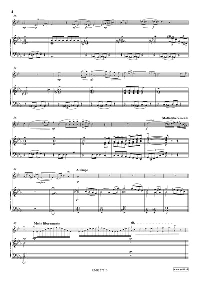 Elégie F Horn & Piano (Organ)4