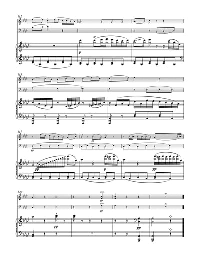 L. v. Beethoven﹔Trios for Pianoforte, Violin and Violoncello op. 1  貝多芬 : 三首鋼琴三重奏 作品. 1 合集3