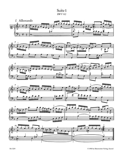 J. S. Bach: The Six French Suites BWV 812-8172