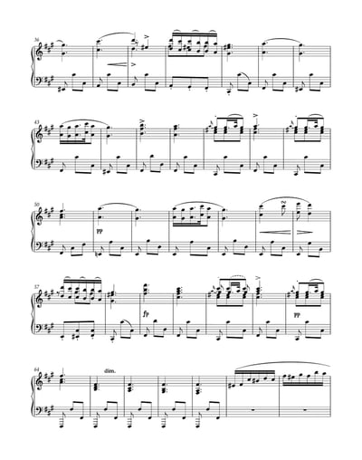 F. Schubert : Sonata for Piano in A major D 9593