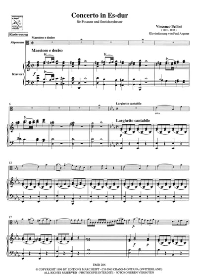 Concerto in Eb Major 1. Maestoso e Deciso 2. Allegro Polonese Trombone & Piano4