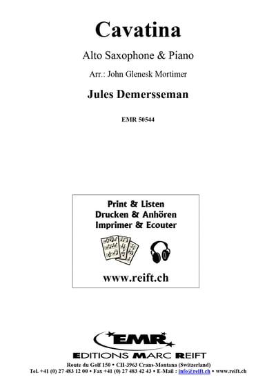 Cavatina Alto Saxophone & Piano2