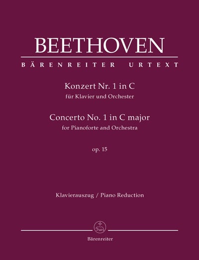 L. v. Beethoven : Concerto No. 1 in C major for Pianoforte and Orchestra op. 151