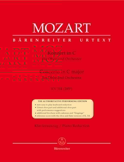 Concerto for Oboe and Orchestra in C major K. 314 (285d)1