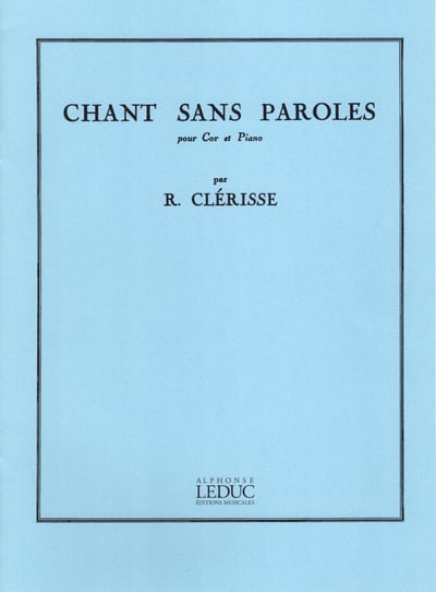 Chant Sans Paroles (horn & Piano)1