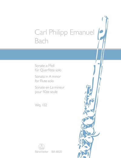 C. P. E. Bach : Sonata in A min for Flute Solo1