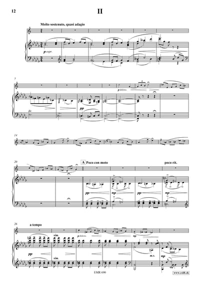 Concert-Poème C Minor Op. 113 Trumpet or Cornet & Piano8