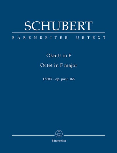 F. Schubert : Octet in F maj op. post. 166 D 803  舒伯特：F大調 八重奏1