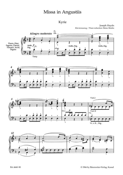 J . Haydn :  Missa in Angustiis Hob.XXII:11 "Nelson Mass"2