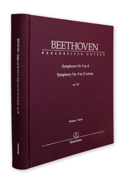 L. v. Beethoven : Symphony No. 9 in D min op. 125   貝多芬：D小調 第9號交響曲 作品. 125 合唱 精裝版1