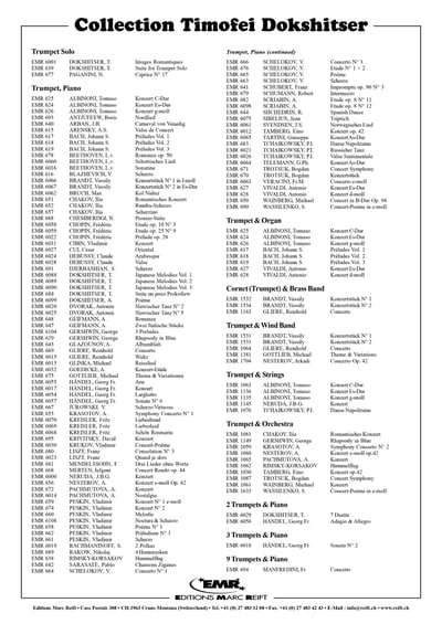 Konzert No. 1 Trumpet or Cornet & Piano10