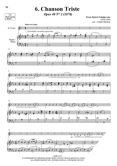 20 Greatest Meditations Trumpet or Cornet & Piano8