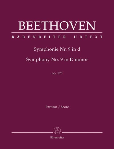 L. v. Beethoven : Symphony No. 9 in D min op. 125   貝多芬：D小調 第9號交響曲 作品. 125 合唱1