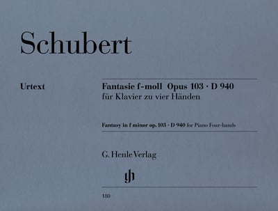 F. Schubert：Fantasy f minor op. 103 D 940   舒伯特：F小調 幻想曲1