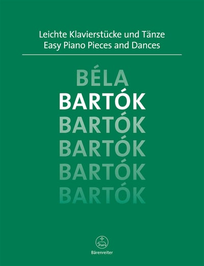 Bartók : Easy Piano Pieces and Dances    巴爾托克：鋼琴小品與舞曲集1