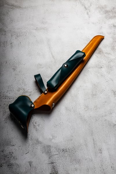 三支裝精品真皮指揮棒套2