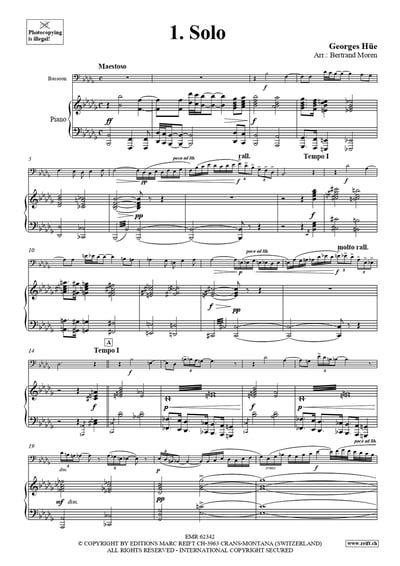 1. Solo Bassoon & Piano4