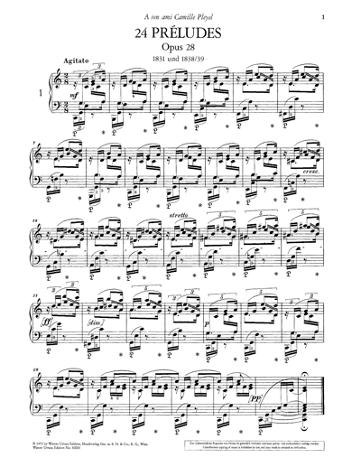 F. Chopin : 24 Preludes Op. 28   蕭邦:前奏曲2