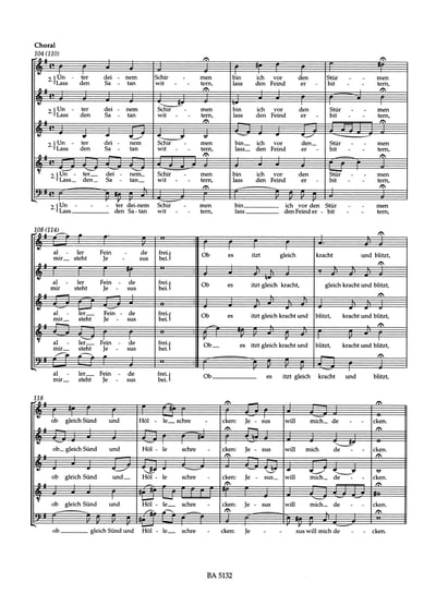 J. S. Bach : Jesu meine Freude BWV 227. Motet for mixed choir (SSATB), instruments ad lib.3