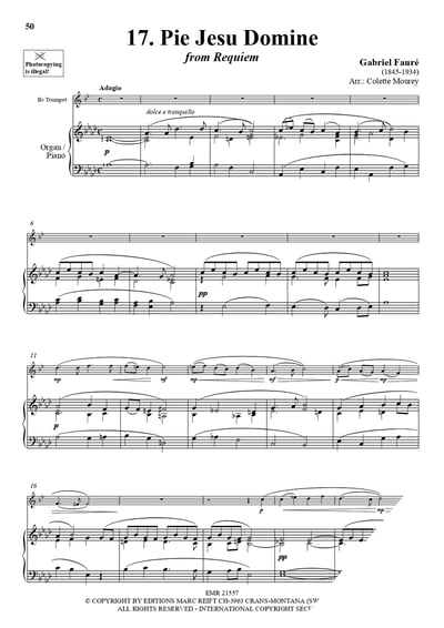 20 Greatest Meditations Trumpet or Cornet & Piano19