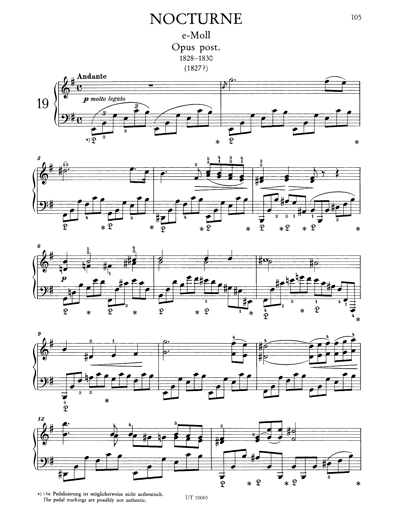F. Chopin : Nocturne   　蕭邦:夜曲4