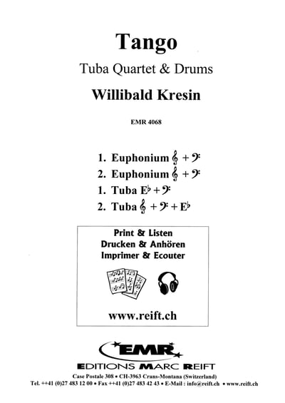 Tango Tuba Quartet & Drums2