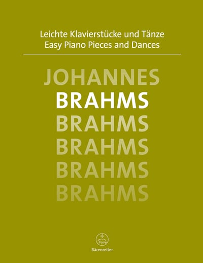 J. Brahms: Easy Piano Pieces and Dances    布拉姆斯：鋼琴小品與舞曲集1