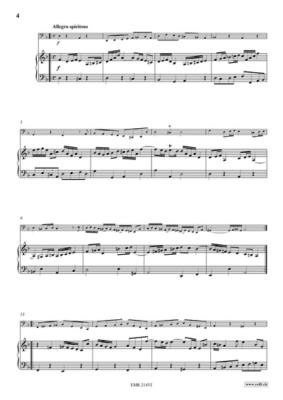 Sonata No. 5 in D minor Tuba in C & Piano (Organ)4