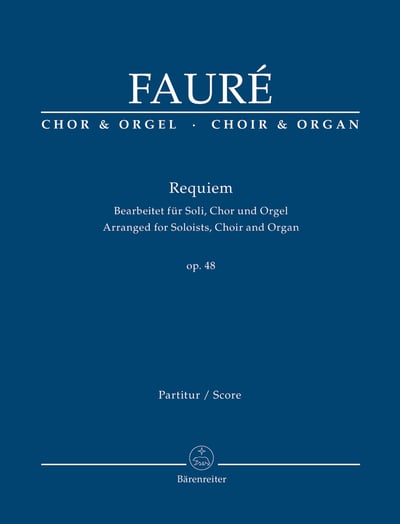 G. Faure : Messe de Requiem op. 48 Arranged for Soloists, Choir SSAA1