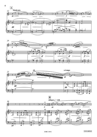 Introduction & Rondo Clarinet & Piano4
