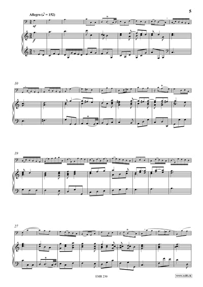 Sonate C Major Tuba & Piano (Organ)6