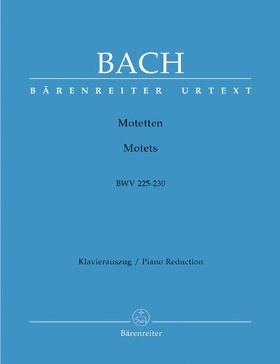 J. S. Bach : Motets BWV 225-230 大本 合唱團含鋼琴譜1