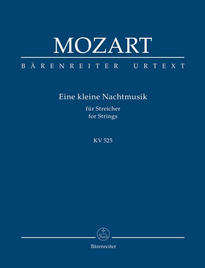 W. A. Mozart : Eine kleine Nachtmusik K. 525  莫札特：G大調 弦樂小夜曲 作品K. 5251