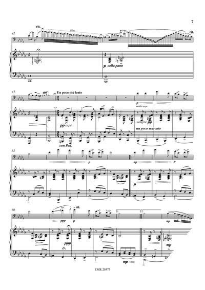 Zigeunerweisen Gipsy Airs / Chansons Tziganes Trombone & Piano8