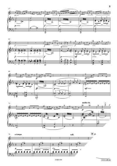 Concert-Poème C Minor Op. 113 Trumpet or Cornet & Piano7