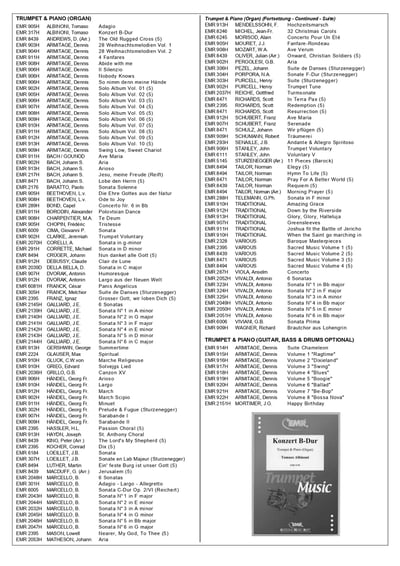 20 Greatest Meditations Trumpet or Cornet & Piano23