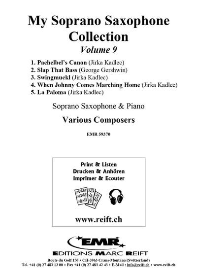 My Soprano Saxophone Collection Volume 9 Soprano Saxophone & Piano2