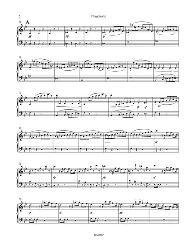 L. v. Beethoven : Concerto No. 2 B-flat major for Pianoforte and Orchestra op. 195