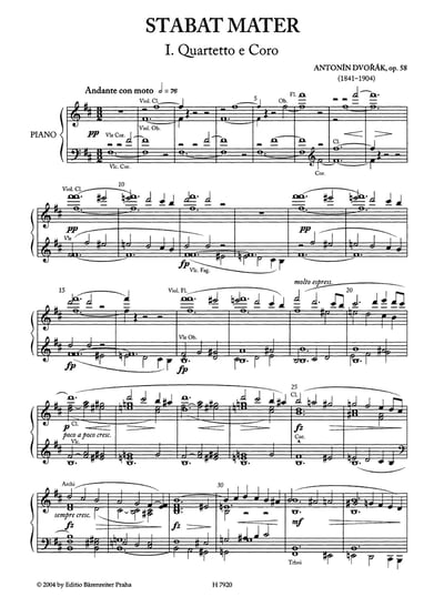 A. Dvorak : Stabat Mater op. 58  德弗札克：聖母悼歌 作品 582