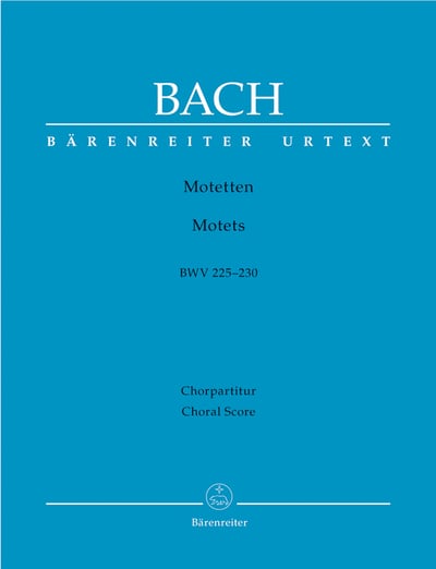 J. S. Bach : Motets BWV 225-230 純合唱部分1