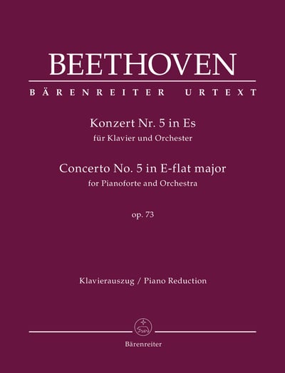 L. v. Beethoven : Concerto No. 5 in E-flat major for Pianoforte and Orchestra op. 73 "Emperor"1