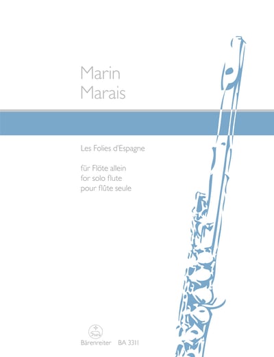 M. Marais : Les Folies d'Espagne for solo flute1