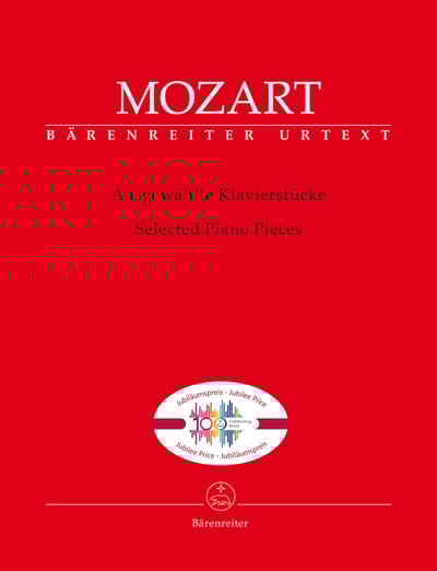 W. A. Mozart : Selected Piano Pieces    莫札特: 鋼琴曲精選集(小熊版百周年紀念款)1