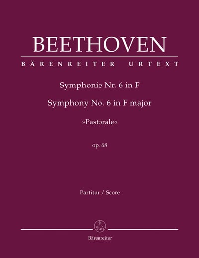 L. v. Beethoven : Symphony No. 6 in F maj op. 68   貝多芬：F大調 第6號交響曲 作品. 68 田園1