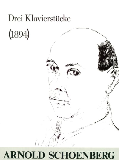 A. Schönberg : 3 Piano Pieces (1894) for piano   荀貝格：3首鋼琴作品 Op.11 鋼琴樂譜1