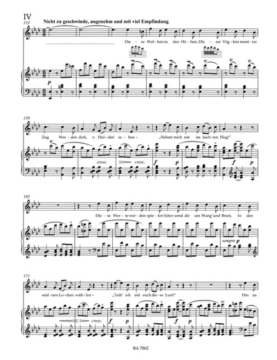 L. v. Beethoven : An die ferne Geliebte op. 98 for Voice and Piano3