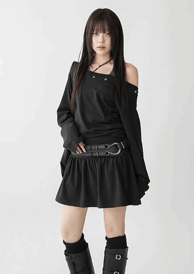 Vasca 孔眼連衣裙1