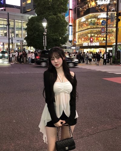 Whisper Flow Top 掛脖雪紡上衣 (2 color)3